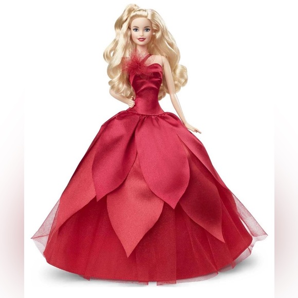Barbie Signature 2022 Holiday Doll - Picture 1 of 6